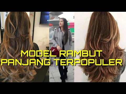 34 Gaya Rambut Tren Masa Kini 2020 Layer Panjang Hair Styles Youtuberandom