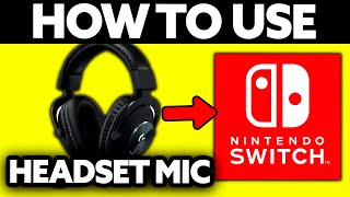 How To Use Headset Mic on Nintendo Switch (2024)