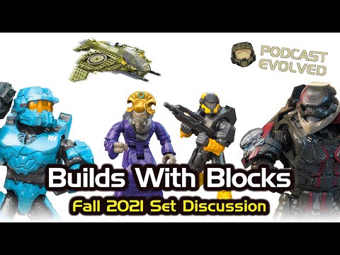 Mega Construx Fall 2021 Sets Discussion | Builds with Blocks | Mega Construx Halo Infinite
