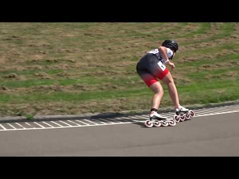 500m serie 1 sen. ladies jun.a -- KNSB Inline-cup 2020 Purmerend