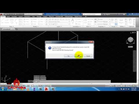 AutoCAD to STAAD