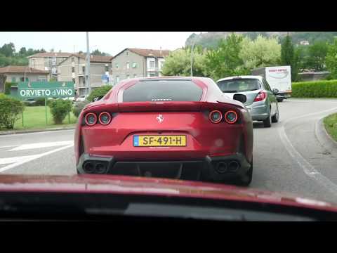 Ferrari 812 Superfast vs Alfa Giulia Quadrifoglio Mille Miglia