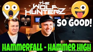 Hammerfall - Hammer High (Official Video) | THE WOLF HUNTERZ Jon and Travis Reaction
