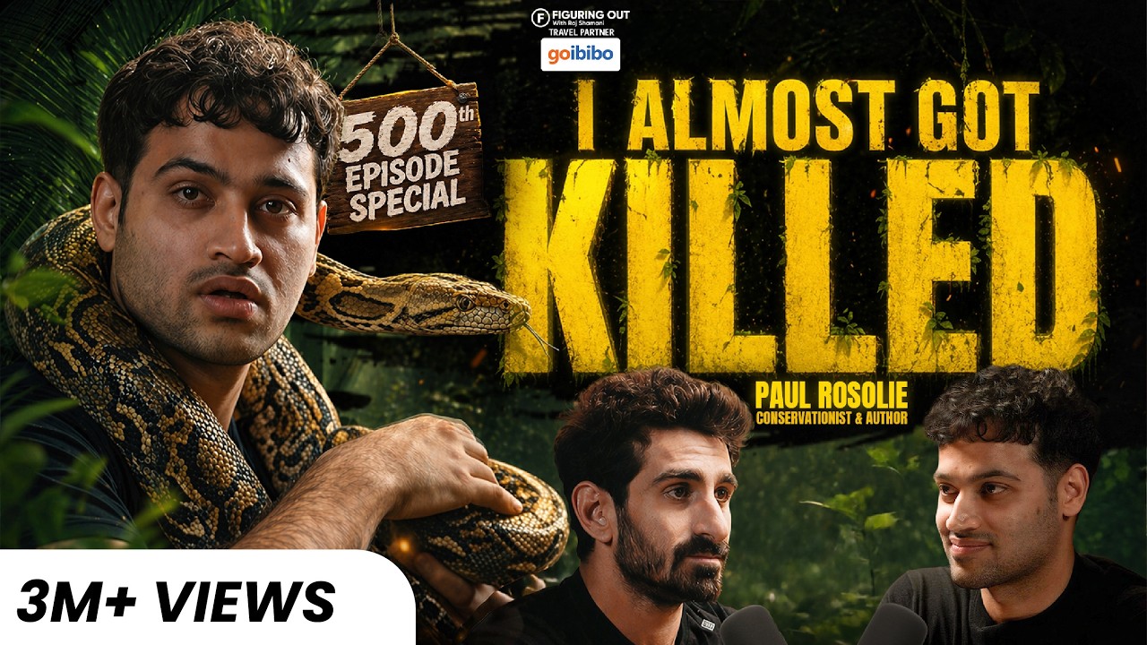 Inside the World’s Deadliest Jungle: Snakes, Tigers & Survival | Paul Rosolie | FO500 Raj Shamani