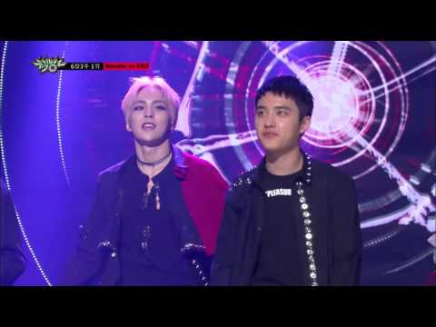 [뮤직뱅크]6월 3주 1위 EXO-Monster 세리머니Cut ㅣ KBS방송