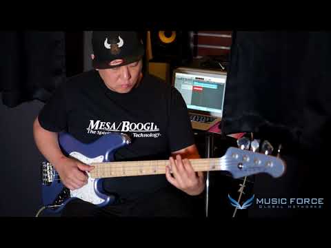 Lakland Skyline JO-04R AKA 44-60 - B-Stock - 4-String Bass Guitar - 3 Tone Sunburst Gloss Finish image 10
