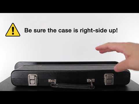 Cours de flûte pour débutants : ouverture de l'étui et dénomination des pièces