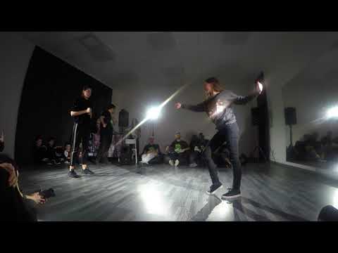 Alina vs Guste I Waacking beginners quarterfinal I FSC2018