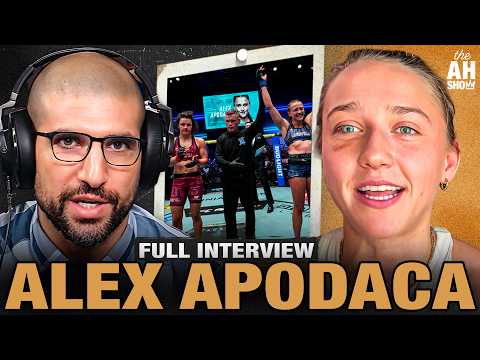 Video: Alex Apodaca Reacts to HISTORIC Underdog Victory vs Bella Mir, Still Keeping Day Job, Future in UFC