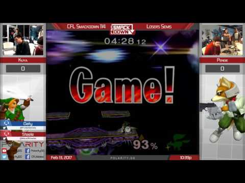 CFL Smackdown 114 Melee - Kuya (Link) vs Pengie (Fox) - Losers Quarters