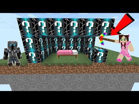 Pat and Jen PopularMMOs Minecraft DOCTOR WHO LUCKY BLOCK BEDWARS!