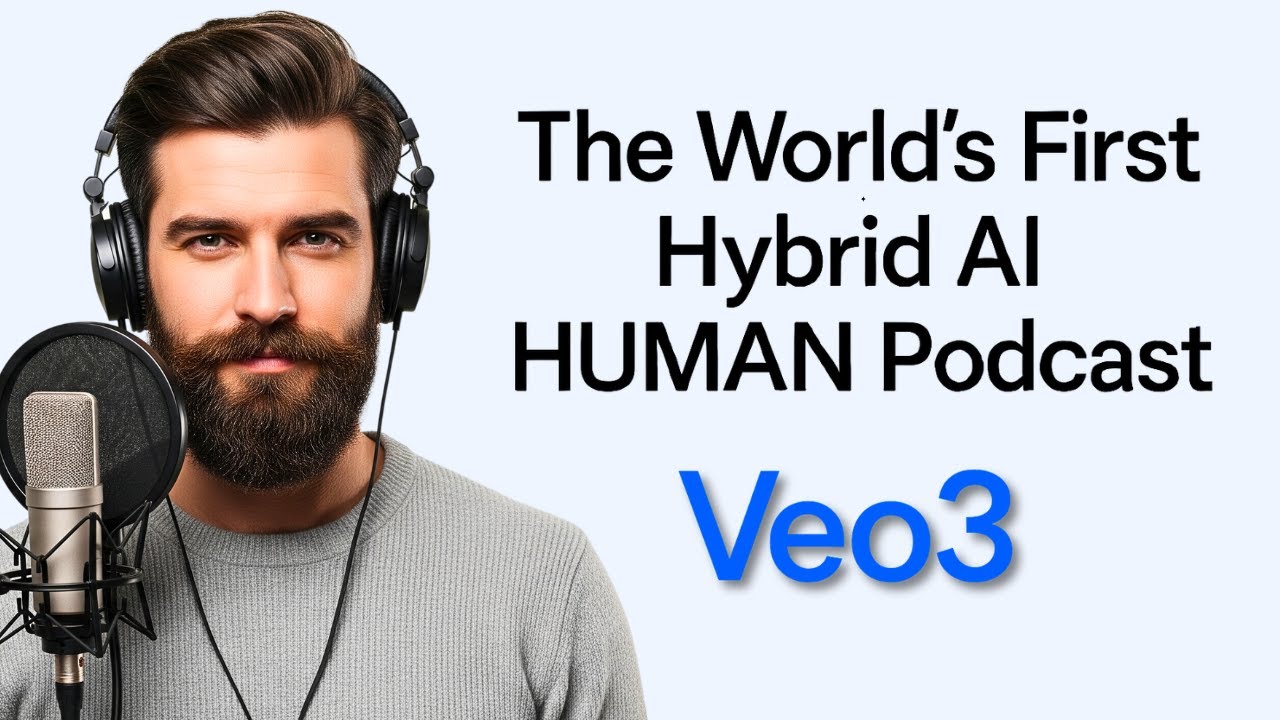 I Joined an AI Hosted Podcast with Google Veo 3