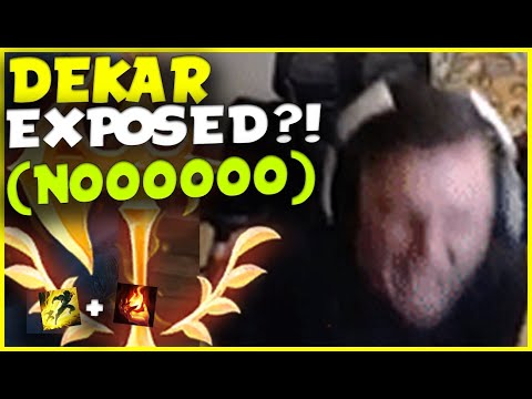 DEKAR EXPOSED FOR WIN TRADING?! (UNDENIABLE PROOF) (MIND EXPLODE)) 🤯