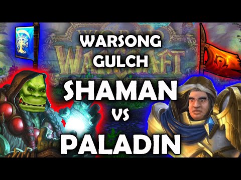 Shaman Vs Paladin WSG PvP! - World of Warcraft Classic