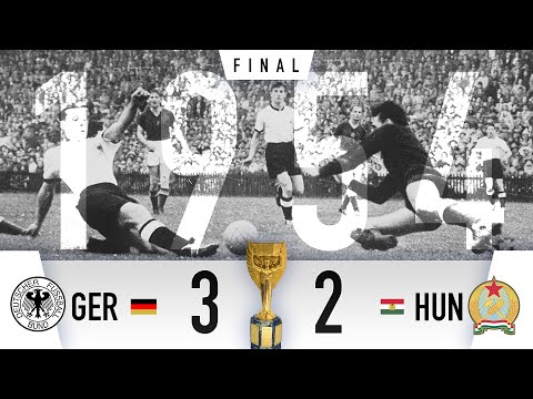 1954 FIFA World Cup™ Final - 🇩🇪 Germany FR 3 x 2 🇭🇺 Hungary (Bern - Wankdorf Stadium)