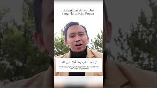 Download lagu 3 Keyakinan dalam Diri yang Harus Kita Punya || Ust. Sonny Abi Kim mp3