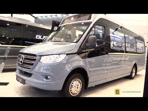 2020 Mercedes Sprinter 516 Atlas Cityline Passenger Van Walkaround -  Exterior Interior Tour
