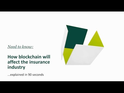 How blockchain will affect the insurance industry