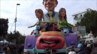 preview picture of video 'Sfilata carri allegorici del Carnevale di Manfredonia 2015'