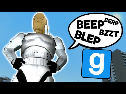 How I Annoyed An Entire Server As A "Spy Droid" - Gmod Star Wars RP Admin Trolling