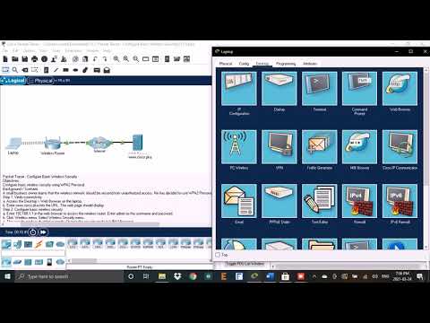 Configuration of Basic Wireless Security