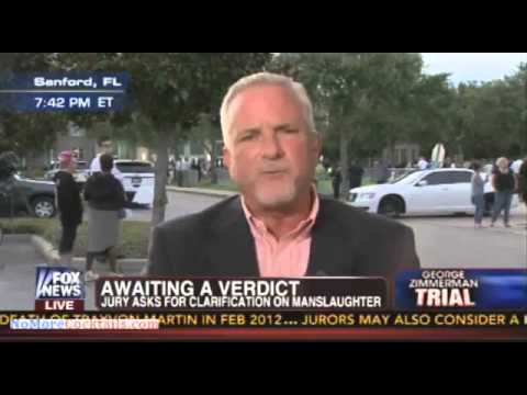 Frank Taaffe Comments About George Zimmerman Jury (Trayvon Martin) on Fox News