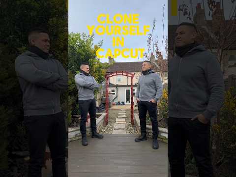 🎬 Clone Yourself in CapCut 🎥 #clone #capcut