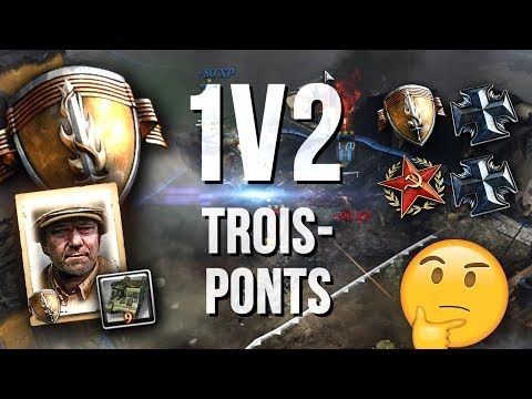 NEVER GIVE UP: NEVER SURRENDER [1v2] [USF] [Trois-Ponts] — Full Match of CoH2