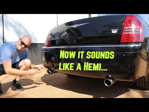 How To Install Performance Exhaust on Chrysler Hemi 5.7 // 300c Episode 6