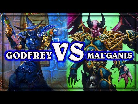 Hearthstone ~ Lord Godfrey VS Mal'Ganis ~ The Witchwood