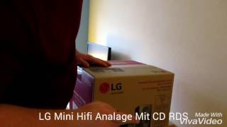 LG CM2460 Mini Hifi Analage mit 100 Watt RMS