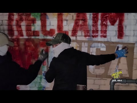 Patriot Front Leak: Defacing BLM Mural, Brockton, MA 12/12/21