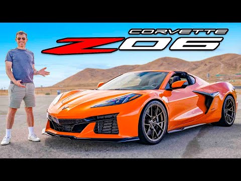 Corvette Z06 reseña: ¡El V8 atmosférico más potente del MUNDO!