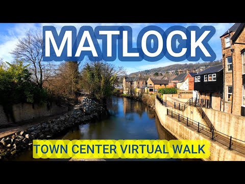 MATLOCK Town Ceter virtual walk video