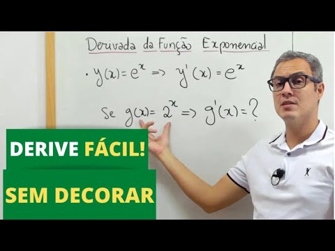 DERIVADA DA FUNÇÃO EXPONENCIAL