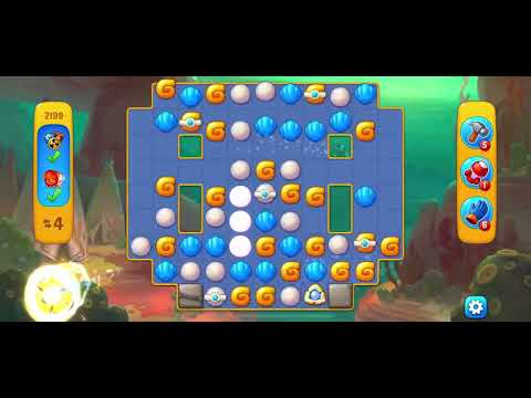 Fishdom 2199 - Hard Level (11 Moves)