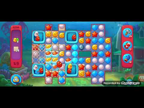 Fishdom Hard level 6234. NOboosters