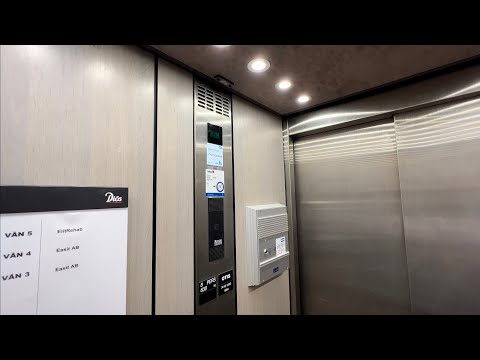 1990 OTIS Traction Elevator @ Trädgårdsgatan 7, Sundsvall, Sweden.