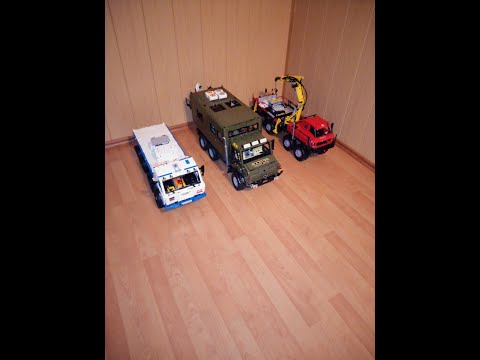 Mould King Tatra und Shaman im Offroad Test.