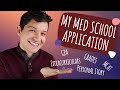 Accepted into *6* Medical Schools! My Full AMCAS Application (GPA, MCAT, Extracurriculars, + Tips!)