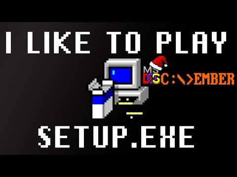 My Favorite Game is SETUP.EXE - #doscember  2024