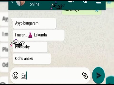 #teluguchts || Online Love ❤️ ||  😍❤️ Chat With Boy On Instagram || First Call 🙈 part 7||