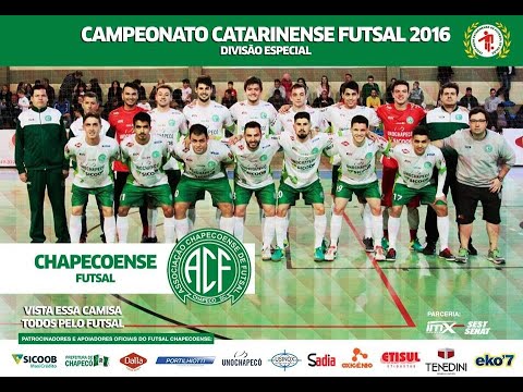 Chapecoense Futsal na Divisão Especial SC 2016