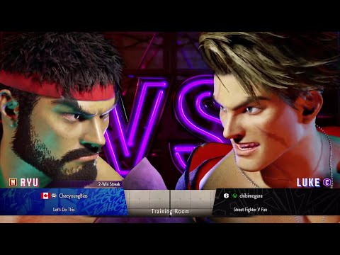 Street Fighter 6 Justin Wong RYU vs LUKE!!