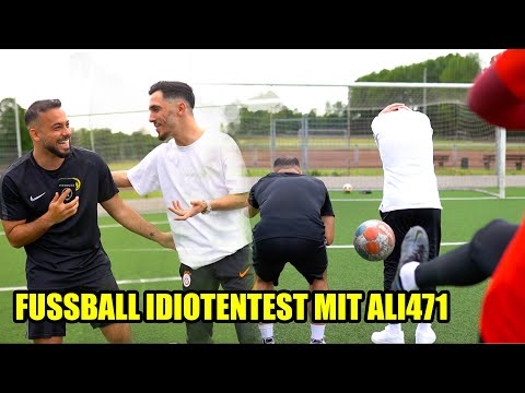 Fussball Idiotentest mit ALI471 zum Totlachen ya saleme