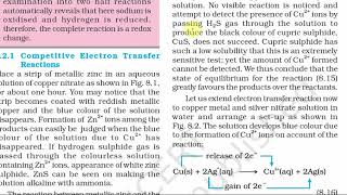 competitive electron transfer reaction class 11 | redox reaction class 11