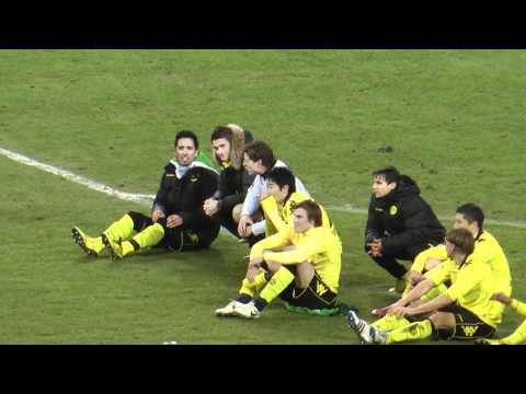 Stimmung nach dem Spiel BVB - Werder Bremen SVW - Borussia Dortmund