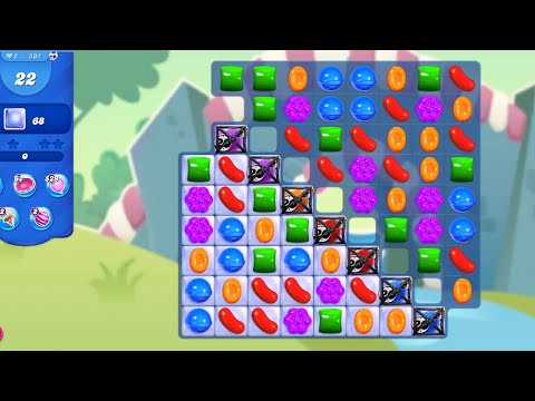 Candy Crush Saga Level 507 Super Hard Level NO BOOSTERS (Android)