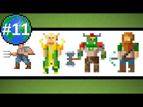 Humans VS Elves VS Orcs VS Dwarves! - WorldBox #11