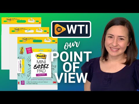 Post-it Self-Stick Mini Easel Pad - WTI product video review
